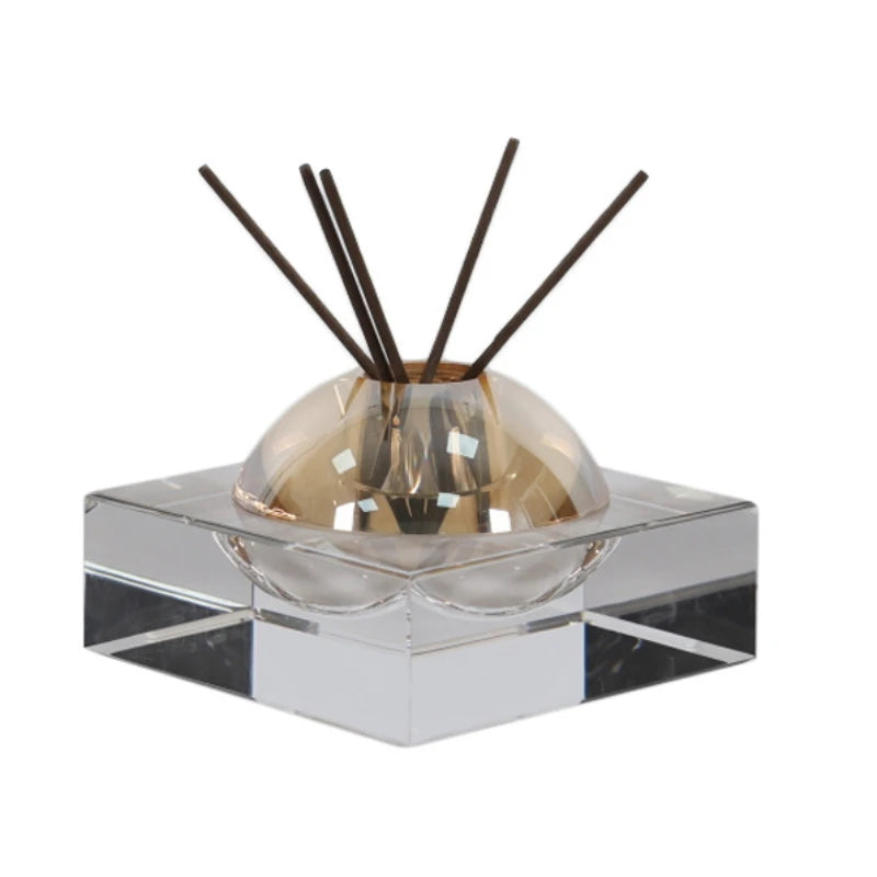 Modern Minimalism Aromatherapy Diffuser Bottle Ornaments for Home Scented Aromatic Candles Bedroom Perfumes Aroma Glass Diffuser