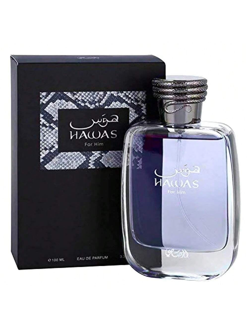 Rasasi Perfumes Hawas for Him by Rasasi Homme by Rasasi EDP SPRAY 3.38 OZ for Men