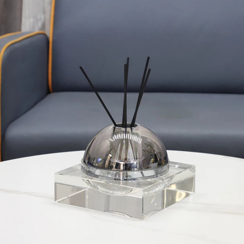 Modern Minimalism Aromatherapy Diffuser Bottle Ornaments for Home Scented Aromatic Candles Bedroom Perfumes Aroma Glass Diffuser