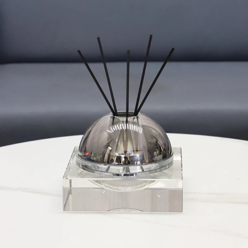 Modern Minimalism Aromatherapy Diffuser Bottle Ornaments for Home Scented Aromatic Candles Bedroom Perfumes Aroma Glass Diffuser