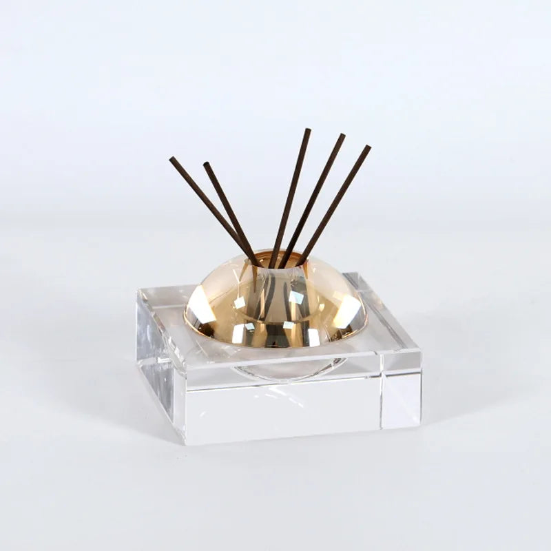 Modern Minimalism Aromatherapy Diffuser Bottle Ornaments for Home Scented Aromatic Candles Bedroom Perfumes Aroma Glass Diffuser